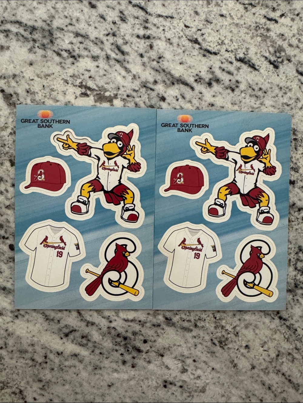 New Springfield Cardinals Magnet Set Collectible
